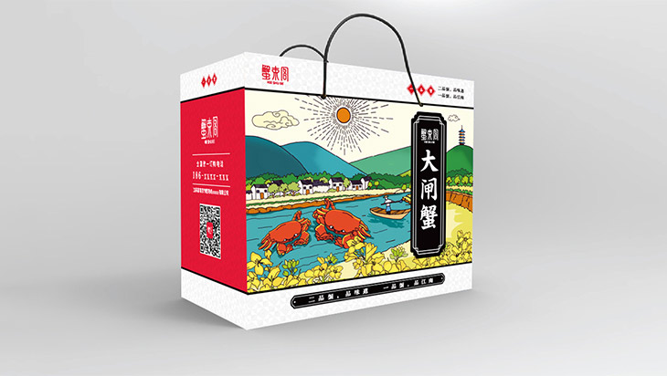 蟹束阁大闸蟹礼盒